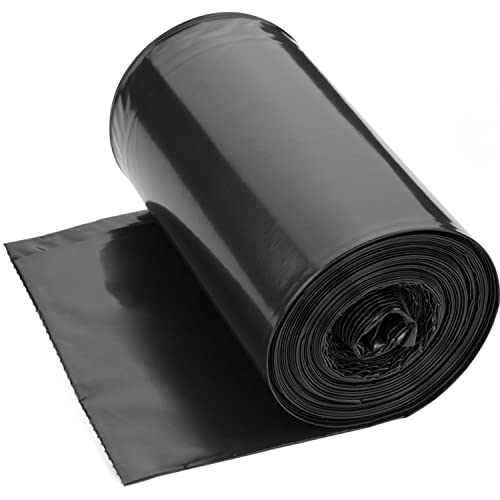 WAIKAS 8 Gallon Trash Bags, 1.31-mil, Flat Top, Unscented, White, 36 Count - color: Black, size: 8 Gal-36ct
