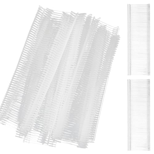 Biaungdo 5000 Pcs 25mm/1 Inch Standard Tagging Gun Fasteners, Transparent Plastic Label Gun Price Tagging Barbs Attachments for Clothing, Retail, Price Tag - size: 25mm