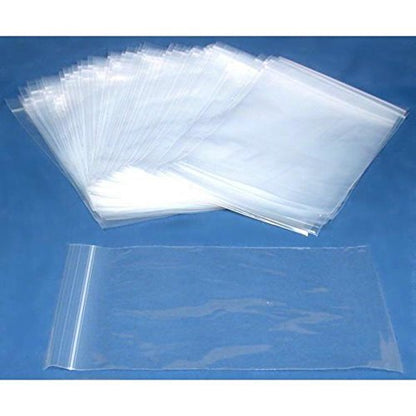 Dazzling Displays 100-Pack 2 Mil Transparent Small Plastic Clear Resealable Poly Bags (6 x 9 Inch) - Perfect for storing miscellaneous tiny items like beads, jewelry, and other small parts. - color: 6 x 9 Inch