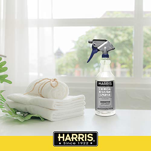 HARRIS Chemically Resistant Professional Spray Bottle, 32oz (1-Pack) - size: 32 Ounces