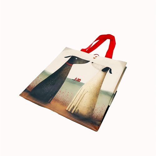 Earthwise Reusable Grocery Bags – Valentine’s Day Gift Totes, Foldable & Water‑Resistant Shopping Bags, Durable Multi‑Use Eco Bags (6 Pack)