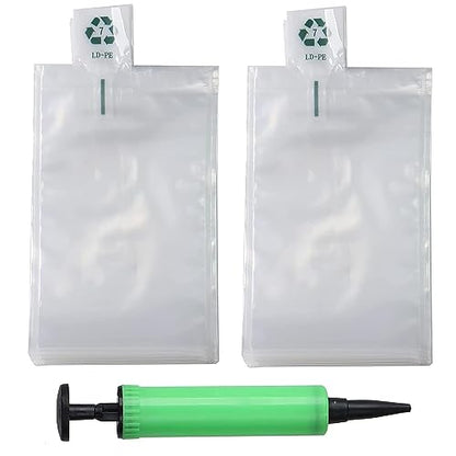 Miupoo Packaging Air Bags,Clear Plastic Inflatable Air Packaging Protector Bag with Free Pump Cushion,Air Inflatable Cushion Blocking Packaging Bag,4x6 Inches,100 Pieces - size: 4x6×100 Inches