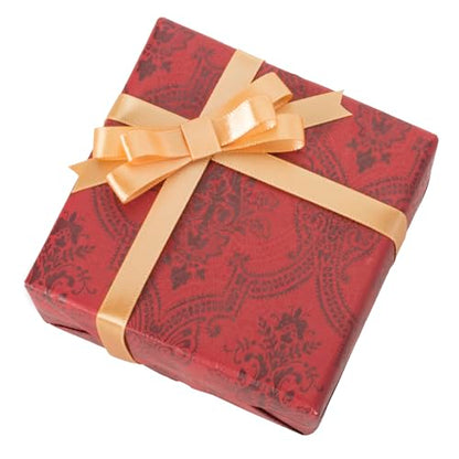 3/8 Inch Gold Ribbon 50Yards – Perfect for Gift Wrapping - color: Gold, size: 3/8"