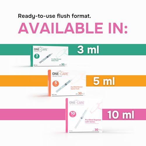 ONE-CARE 0.9% Sodium Chloride, Dispenser, 5 mL, 30pcs/Box