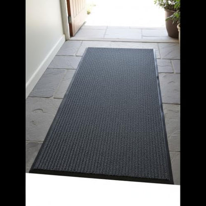 Door Floor Mat 3FTx10FT Entrance Mat Indoor Outdoor Door Mat,Charcoal Grey