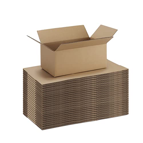 CRUGLA 9x6x4 Shipping Boxes for Small Business, Cardboard Corrugated Mailing Packaging Box, 25 Packs - size: 9x6x4 Inch 25 Pack