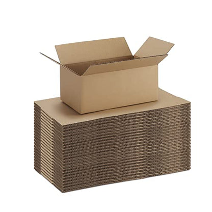 CRUGLA 9x6x4 Shipping Boxes for Small Business, Cardboard Corrugated Mailing Packaging Box, 25 Packs - size: 9x6x4 Inch 25 Pack