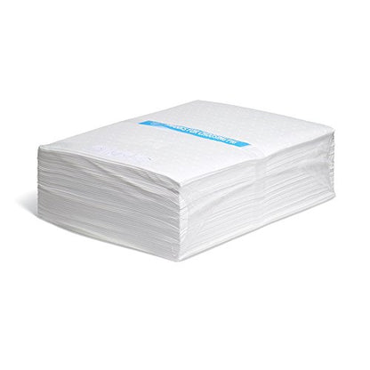 PIG Oil Mat - Oil-Only Absorbent Mat Pads - 50 Pads per Bag - 15" x 20" Pads - Absorbs up to 28 Ounces per Pad - MAT415 - size: 15" x 20"