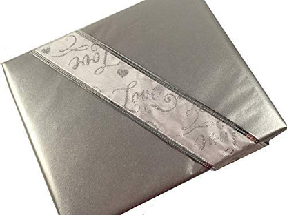 Tissue Paper for Gift Bags - 300 Sheets 14x20in Wrapping Paper, Silver - color: Silver, size: 300 Count, 14 x 20 in