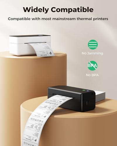 SVANTTO 4x6 Thermal Labels, 220Pcs/Stack, White Shipping Labels - size: 220 Labels