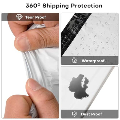 Poly Mailers 30 x 36 Large Poly Envelopes Shipping Bags 20 Pack, Shipping Mailers with Self Seal Adhesive,Waterproof and Tear Proof Polyethylene Mailer Bags for small business (White) - color: White, size: 30x36 inch 20PCS