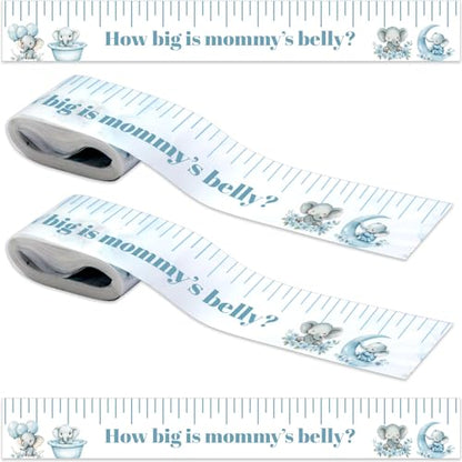Coume 2 Rolls Baby Shower Measuring Tape 2 Inch x 150 Feet, Elephant - style: Elephant