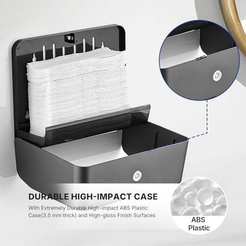 Paper Towel Dispenser Holder Wall Mount - color: Ks-5853-g