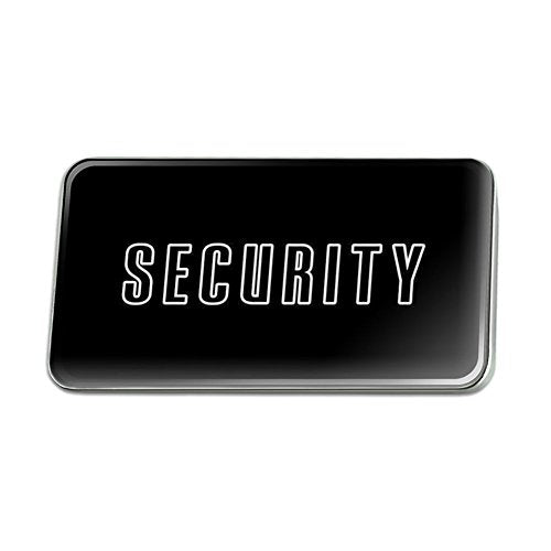 GRAPHICS & MORE Security Metal Rectangle Lapel Hat Pin Tie Tack Pinback