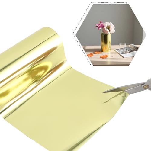 Shiny Waterproof Ribbon,Curling Ribbon for Gifts Package Wrapping,Crafting. (Gold, 8inch x 25yards) - color: Gold, size: 8inch x 25yards