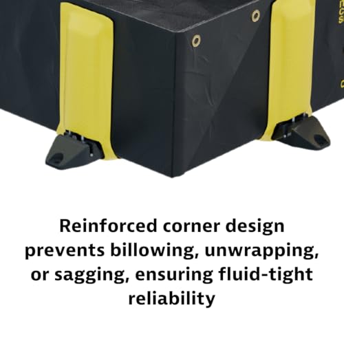 Justrite Rigid-Lock QuickBerm®, 16' x 20' x 12" - size: 16' x 20'