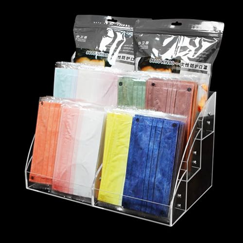Clear Display Risers Stand Acrylic Display Shelf 1 2 3 Tiers Organizers For Dessert Figures Makeup