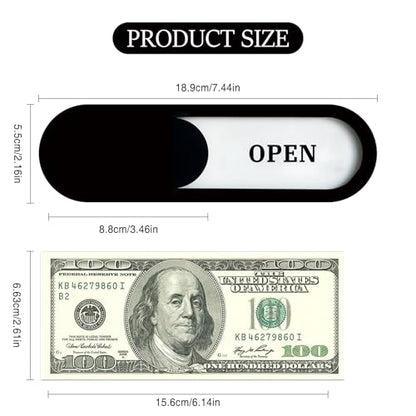 Open/Close Slider Sign, Acrylic, Black 7.4x2.2in - color: Open Closed Signs, size: 1 PCS