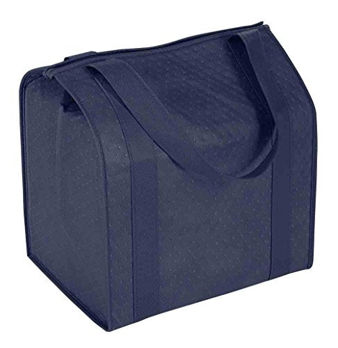 Mediz Hannah Smart Large Capacity Heavy Duty Insulated Shopping Bag - color: Dark Navy