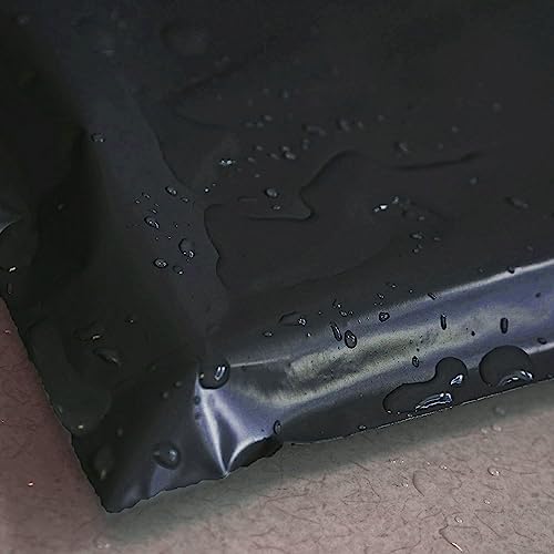 iMBAPrice 500-Pack Black Poly Mailers 14.5x19 Inch #6 Large Matte Black Color Poly Mailing Packing Envelopes Bags, Self Seal Adhesive Waterproof and Tear Proof (Total 500 Bags) - color: 14.5" X 19", size: 500 Bags (Black)