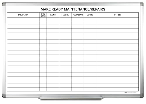 Realtor Maintenance/Repairs Whiteboard (36in x 24in) - size: 36" x 24"