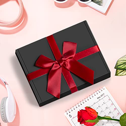BoShahai 30 Pack 8x6x3 inch Black Shipping Boxes, Corrugated Cardboard - size: Black 8*6*3 Inch