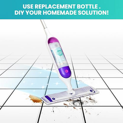 Bisenkud Leak-Resistant Refillable Bottle for Swiffer® Power Mop™, 720mL