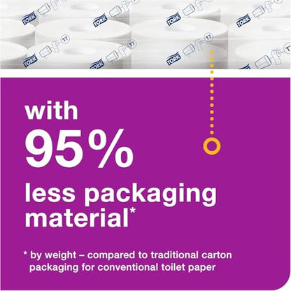 Tork Coreless High-Capacity Toilet Paper Roll T7, 36 x 1100 sheets, 472882 - size: 36 Count (Pack of 1)