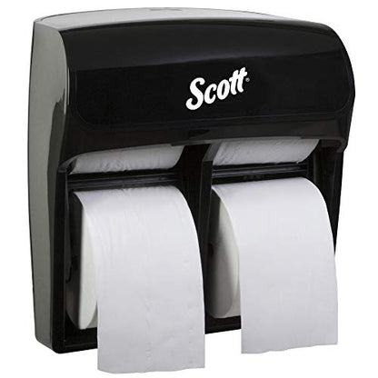 Scott Professional High-Capacity Toilet Paper Dispenser, Black (44518)