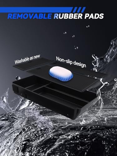 for Benz G-Class Center Console Organizer Benz G-Class G500/G350/W463/W464 2018-2024 Accessories Armrest Tray Middle Storage Box Insert Container Durable ABS Plastic - size: for 2018-2024 Mercedes Benz G-Class