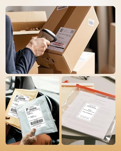 4x6 Thermal Shipping Labels Fanfold, Direct Thermal Printer Labels - size: Fanfold 4000 Shipping Labels