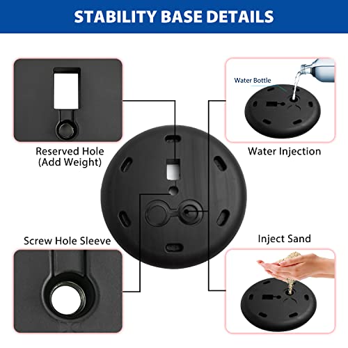 6Pack 11x17 Sign Holder Stand, Adjustable Floor Standing Sign Holder - color: Black, size: 11"x17"-6Pack