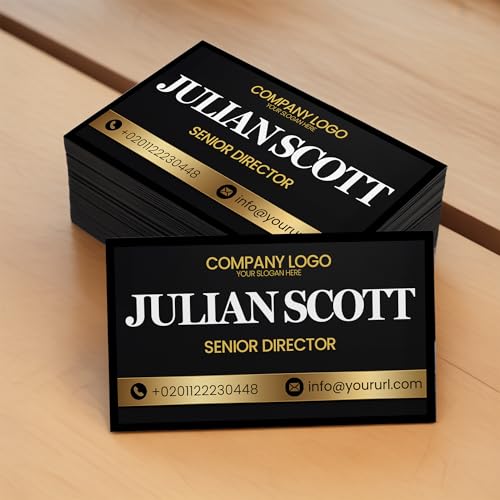 24/48/96 Pack, 3.5"x2" Personalized Magnetic Business Cards, Custom Magnets for Business, Branding and Advertising, 30 Mil Customizable Fridge Magnet Cards with Image, Logo and Text, Design 3 - color: Design 3
