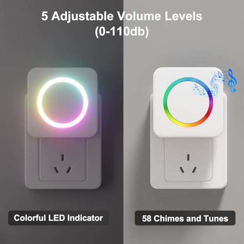 Wireless Driveway Alarm - Motion Sensor Door Chime Motion Detector