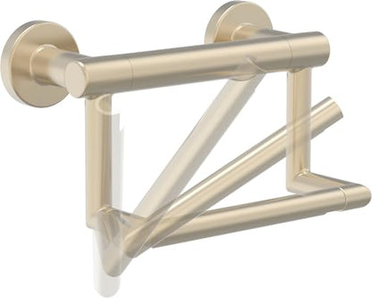 Delta Faucet 41550-CZ Contemporary Tissue Holder/Assist Bar, Champagne Bronze - color: Champagne Bronze, size: (Pack of 1)