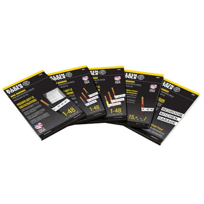 Klein Tools 56251 Wire Marker Book, 120/240V 3 Phase 1-48 - size: 1 Count (Pack of 1), style: 120/240V