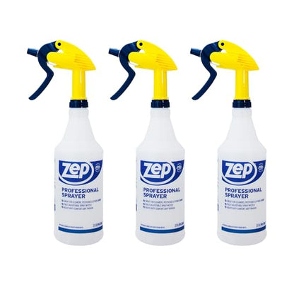 ZEP Professional Sprayer Bottle, 32 oz, Pack of 3, HDPRO1