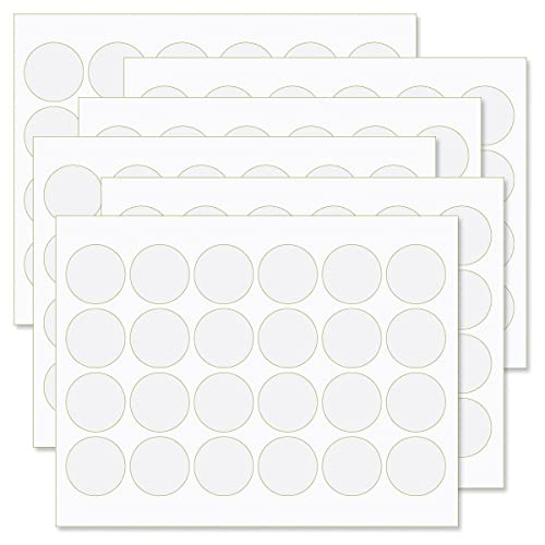 Blossoms & Bees Personalized Round Address Labels - Set of 144 (4 Designs), Round Self-Adhesive, Flat-Sheet Labels - color: Blossoms
