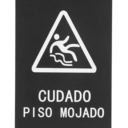 2Pcs Stainless Steel Wet Floor Sign, 24in Caution Wet Floor Signs