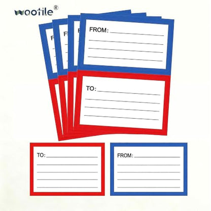 to from Return Address Mailing Labels 120 Pcs Blank Mail Shipping Label