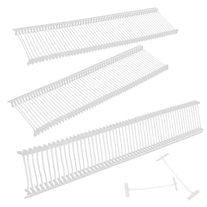Uenhoy 5000 Pcs 1 Inch Tagging Gun Fasteners, Clear Plastic Barbs - size: 1 Inch