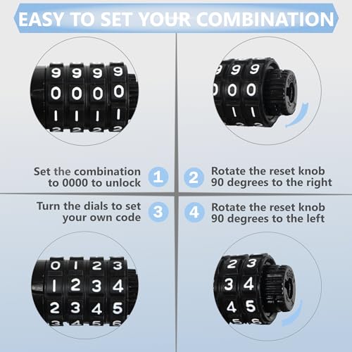 Lumintrail Extra Long Coiled Bike Cable Lock 3/8 Inch 30ft (4, 6, 10, 15, 30ft), Weatherproof Locks for Kayak, Bike, Scooter, Outdoor Equipment, Resettable Combination Lock Anti Theft Protection - size: 30-FT