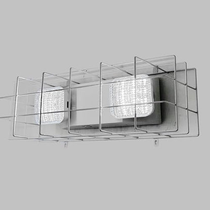 TANLUX LED Emergency Light with Wire Guard, Protective Coated Steel Wire Guard with Emergency Light - size: Emergency Light