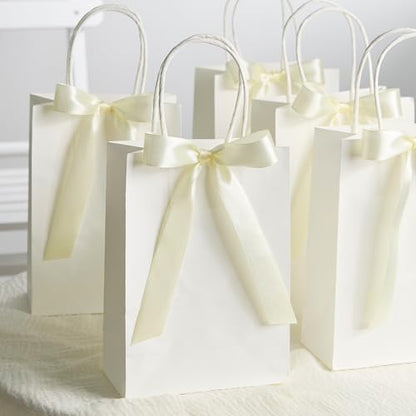 Ivory Satin Ribbon 1 Inch x 100 Yards - color: Ivory