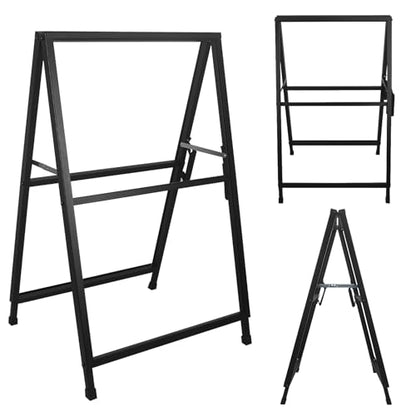 A Frame Sign 24x36, 2 Pack Heavy Duty Double-Sided Sidewalk Sign Frame Only - size: 2 Pack