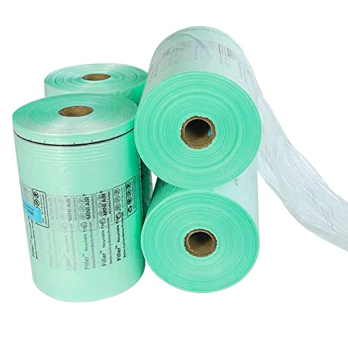 MINI AIR EA2/EA2S Air Pillows for Shipping, Packaging Air Bags, 8"X4" 4000Pcs 1312 FT Per Roll, Inflatable Supplies Box Filler, Air Cushion Film, 4 Roll - size: 4 roll