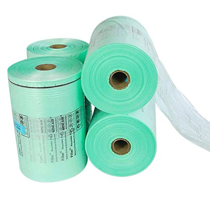 MINI AIR EA2/EA2S Air Pillows for Shipping, Packaging Air Bags, 8"X4" 4000Pcs 1312 FT Per Roll, Inflatable Supplies Box Filler, Air Cushion Film, 4 Roll - size: 4 roll
