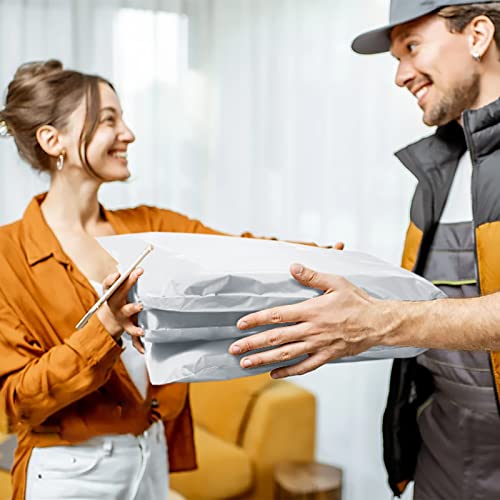 Metronic Poly Mailers 12X15.5 1000PC Shipping Bags Bulk for Small Business - color: White, size: 12x15.5 1000PC
