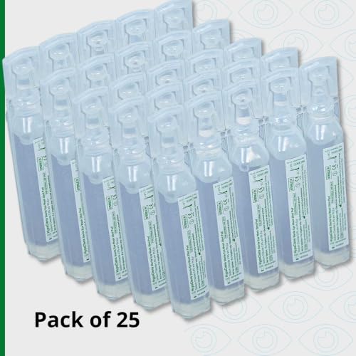 HypaClens Saline Eye Wash Pods, (Pack of 25)