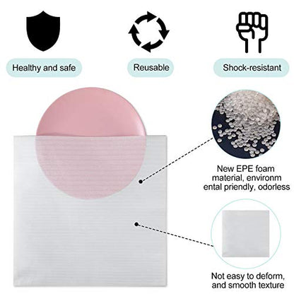 14"X 14"Foam Pouches, 50pcs Cushion Foam Pouch for Moving and Storing. - size: 14x14-50pcs